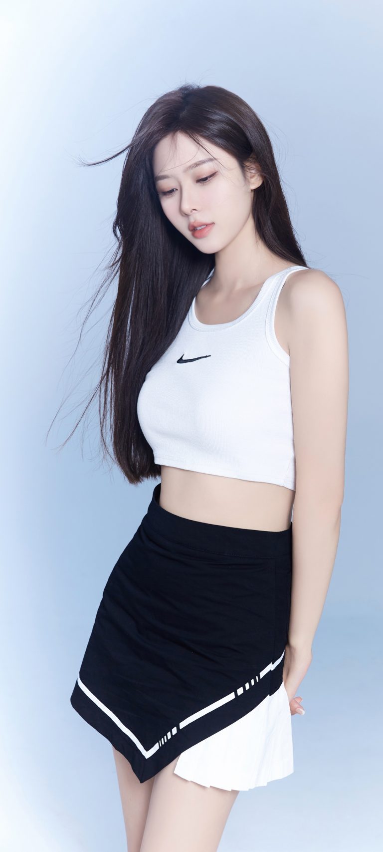 夏装 高挑长腿 美女 手机壁纸