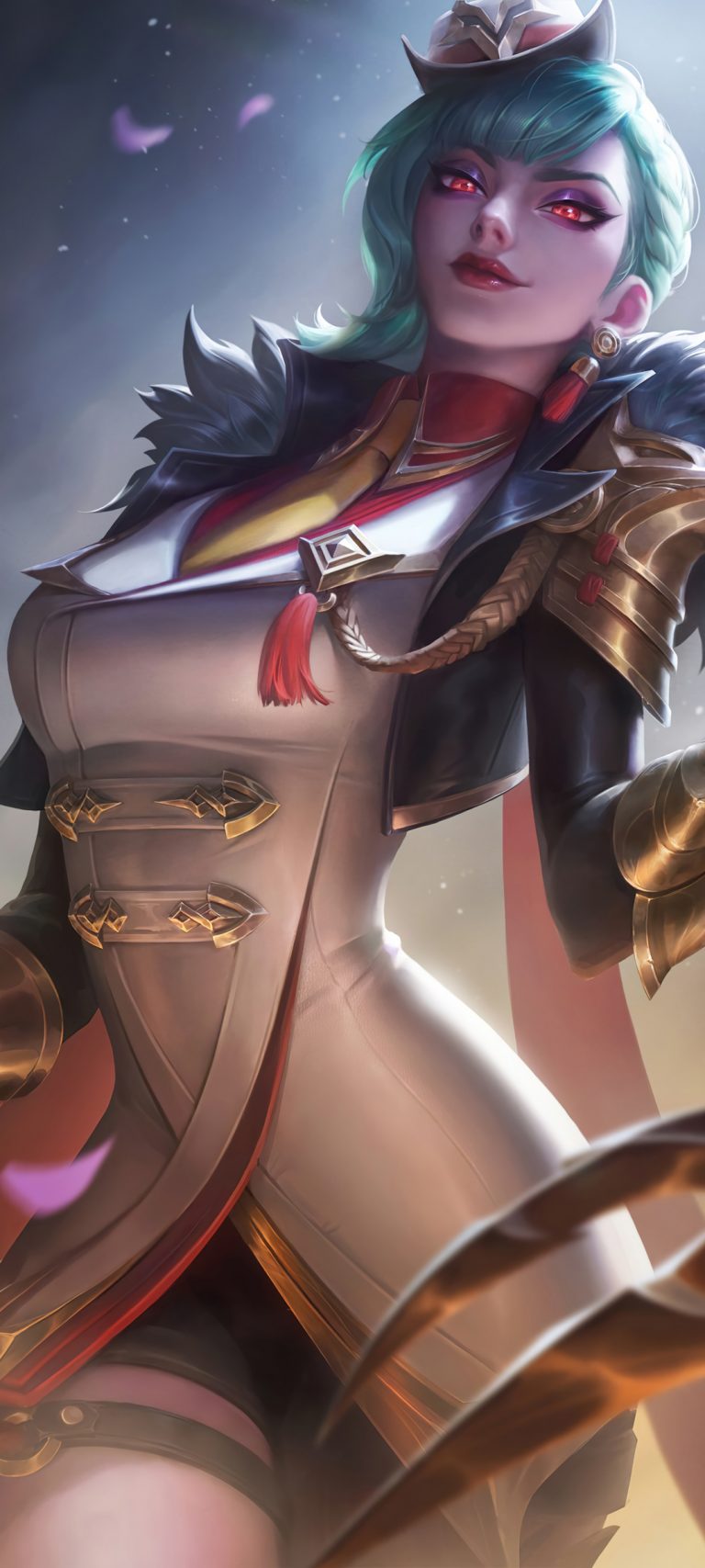 英雄联盟lol痛苦之拥 绯金魅影 伊芙