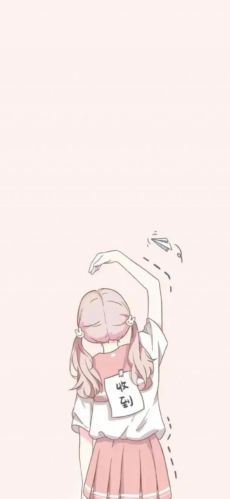 背后带字夏装情侣壁纸男女
